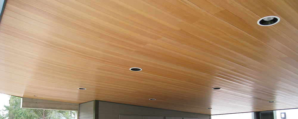 Douglas fir for ceilings