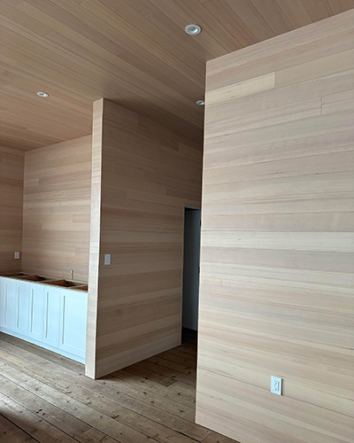 Interior – Hemlock Paneling