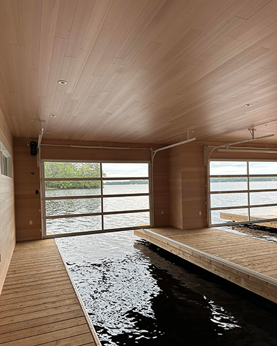 Interior – Hemlock Paneling